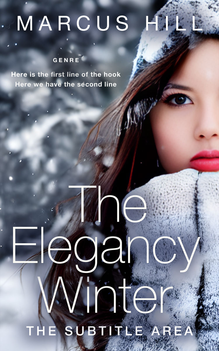 2D view of Premade Romance Book Cover - Mako