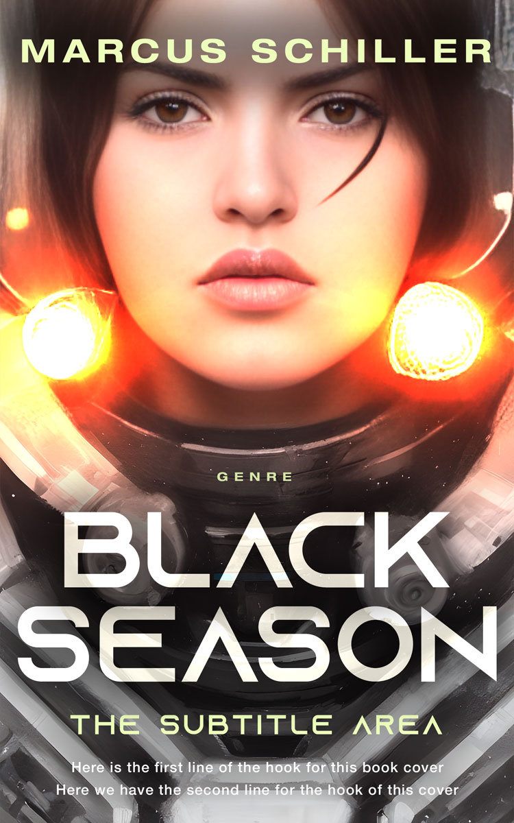 2D view of Cashmere #25726 - Premade Science Fiction Book Cover