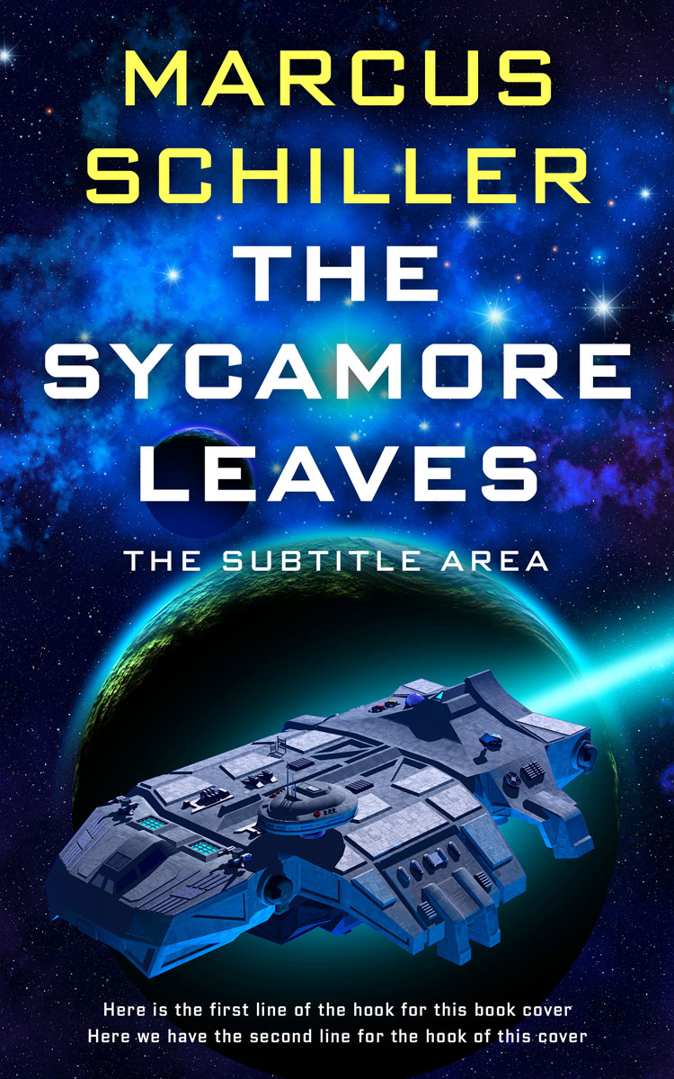 2D view of Black Pearl #25758 - Premade Science Fiction Book Cover