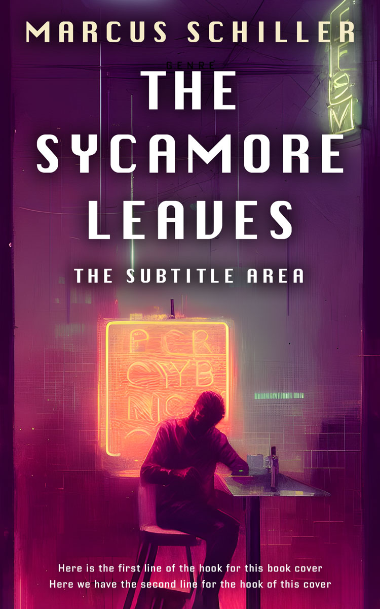 2D view of Wine Berry #25763 - Premade Science Fiction Book Cover