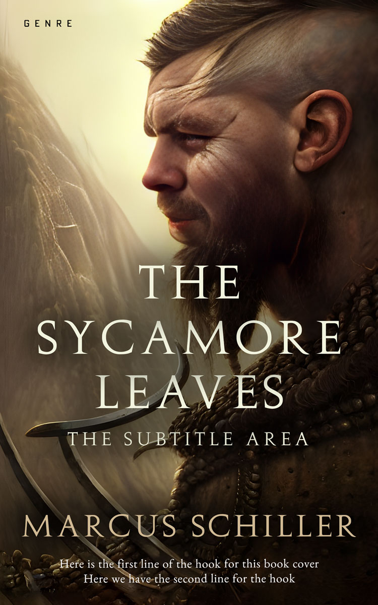 2D view of Oil #25772 - Premade Apocalyptica Book Cover