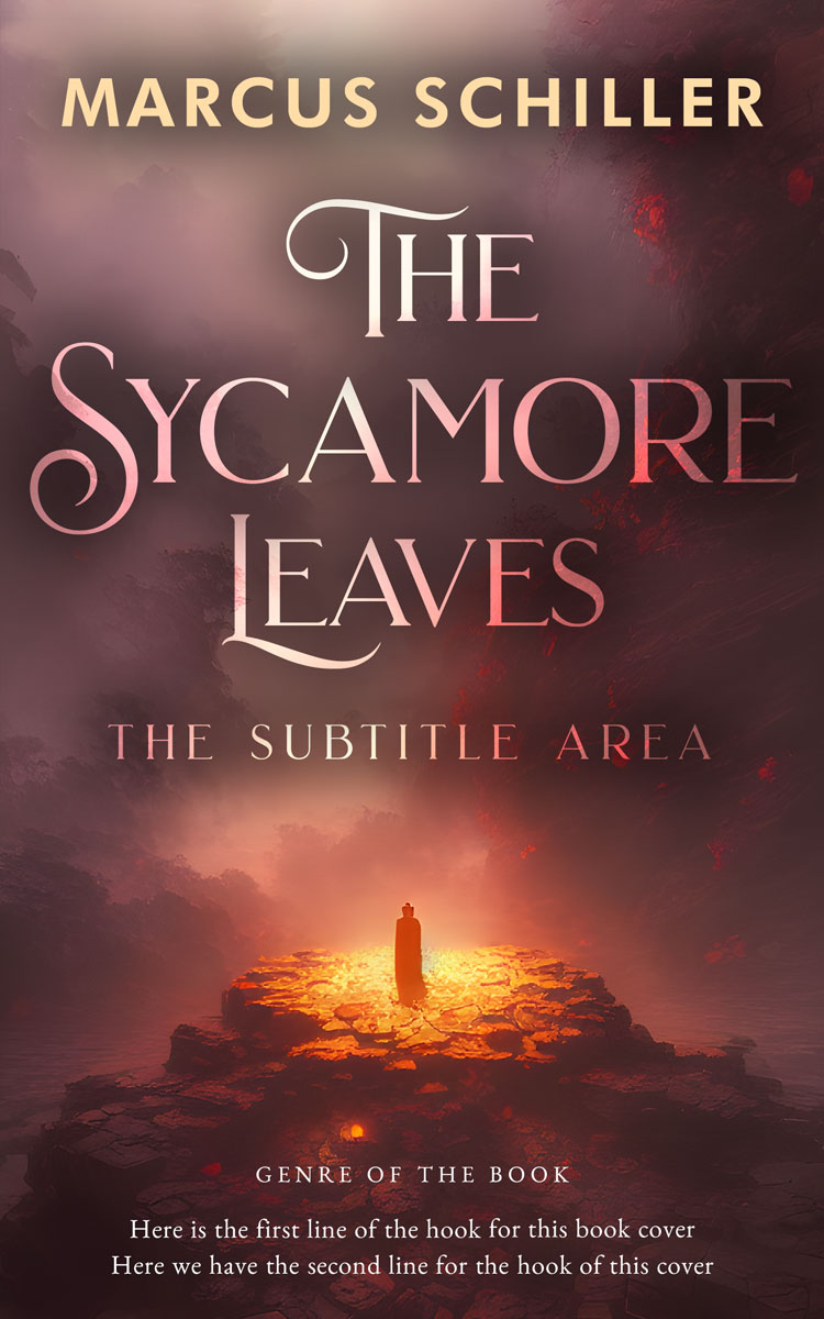 2D view of Congo Brown #25780 - Premade Fantasy Book Cover