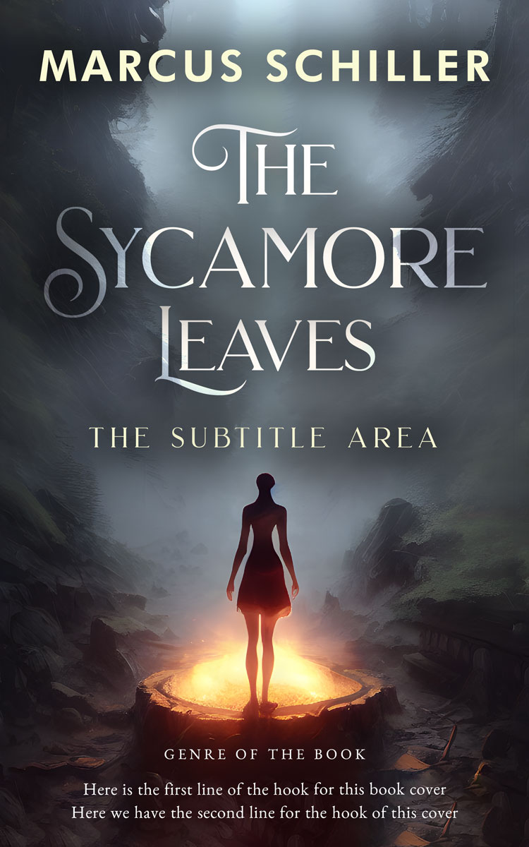 2D view of Premade Fantasy Book Cover - Ship Gray