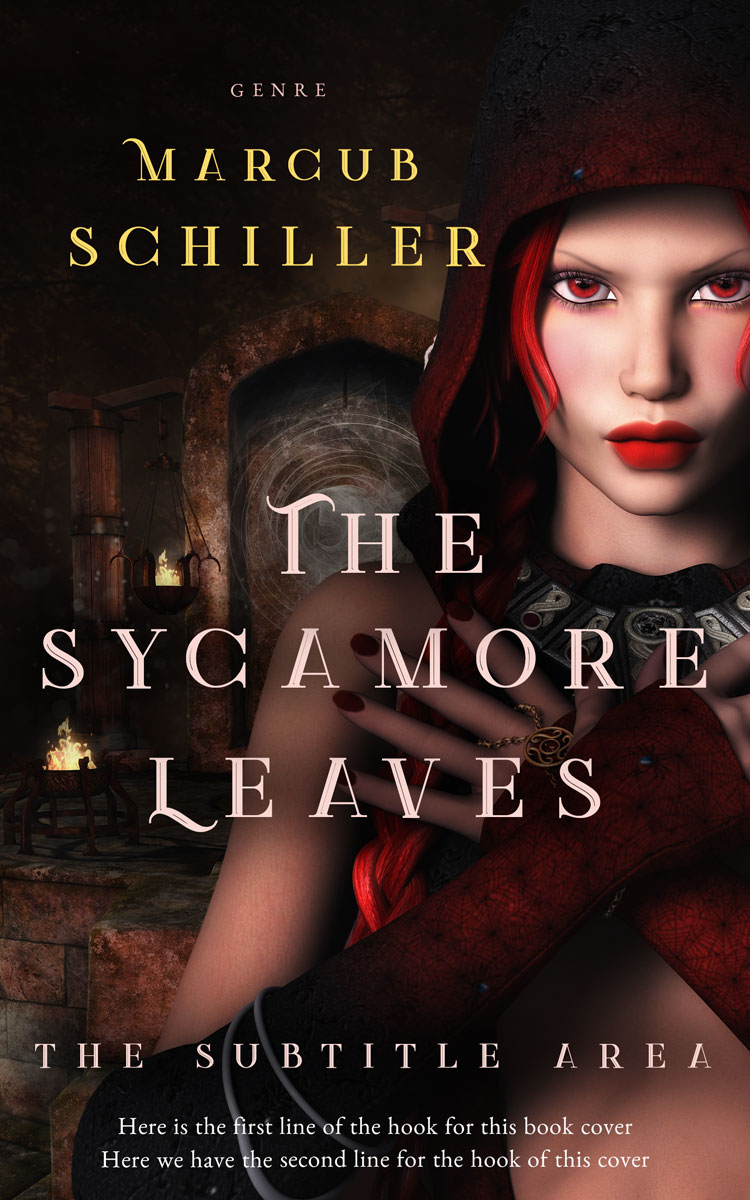 2D view of Gondola #25800 - Premade Fantasy Book Cover