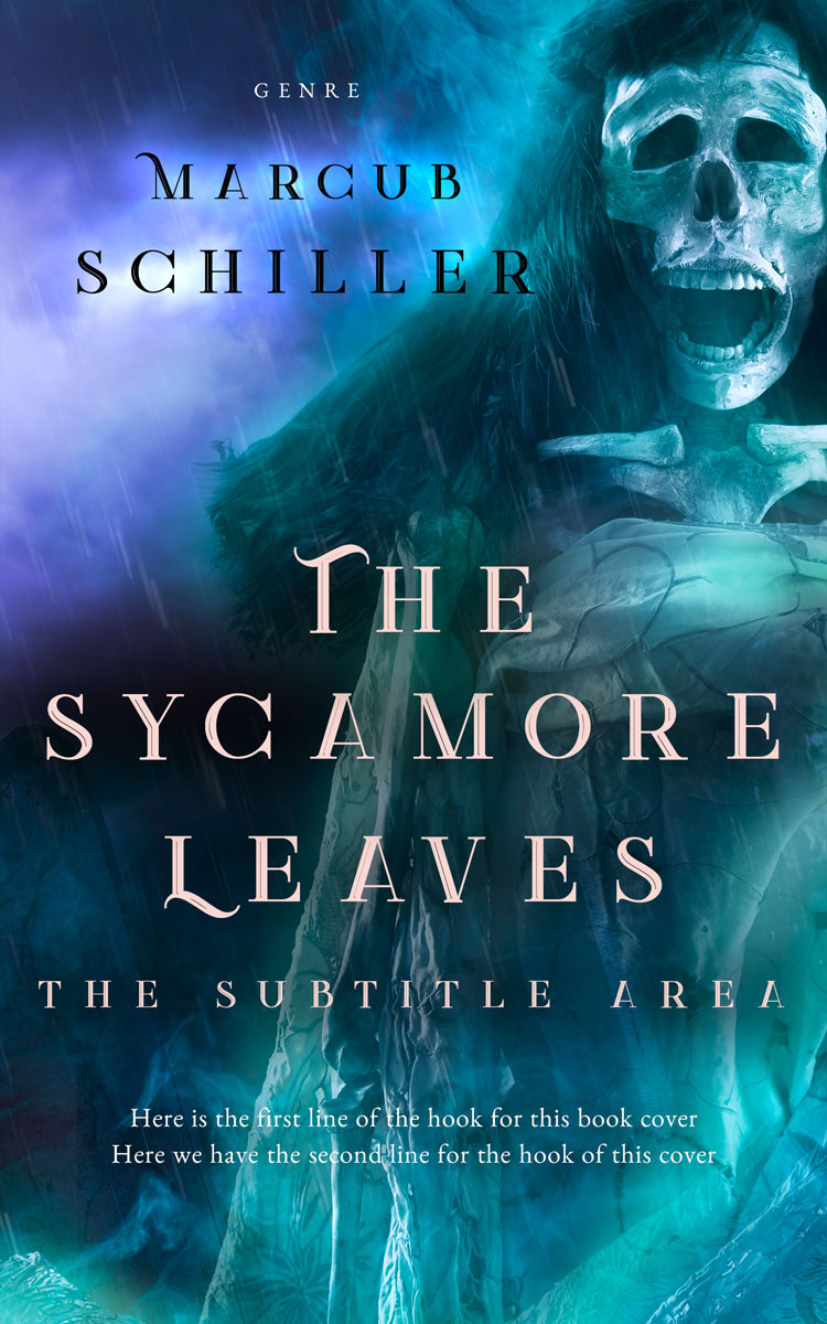 2D view of Eden #25811 - Premade Horror Book Cover