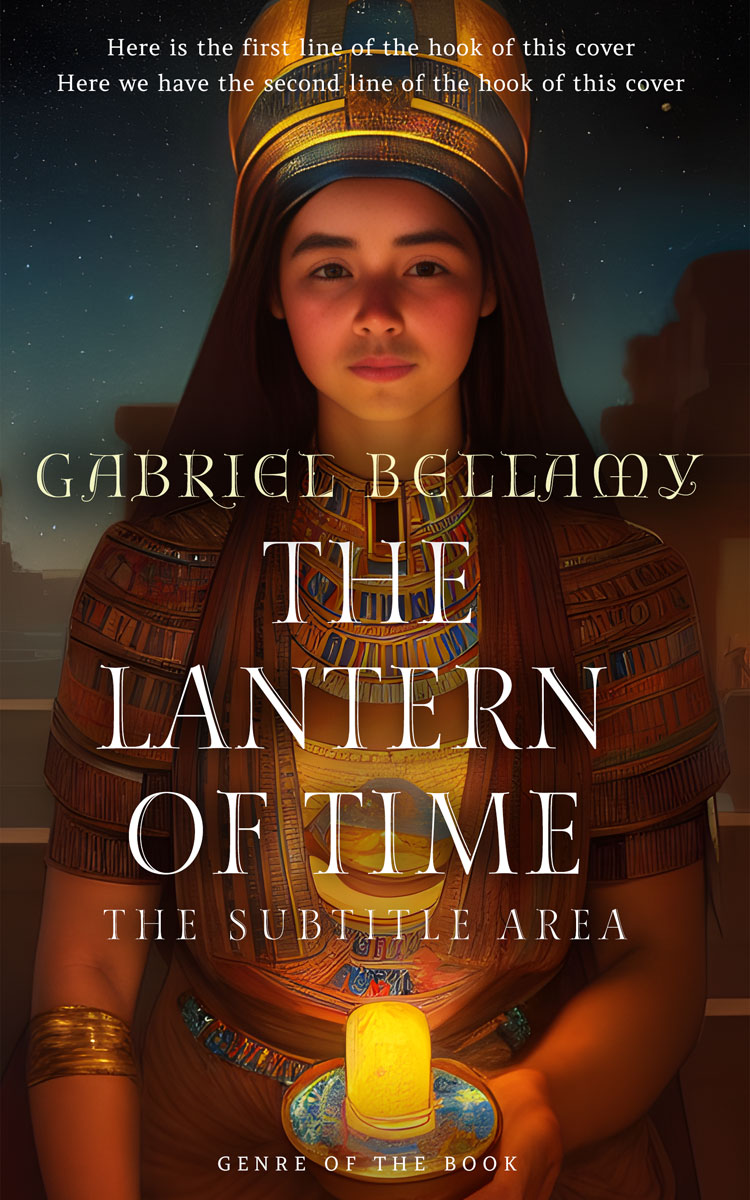 2D view of Eclipse #25853 - Premade Teen & Young Adult Book Cover