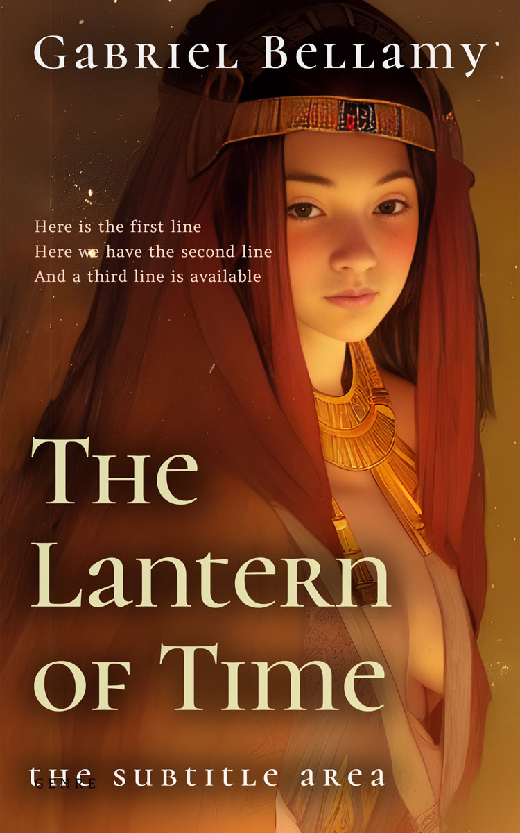 2D view of Hairy Heath #25859 - Premade Teen & Young Adult Book Cover