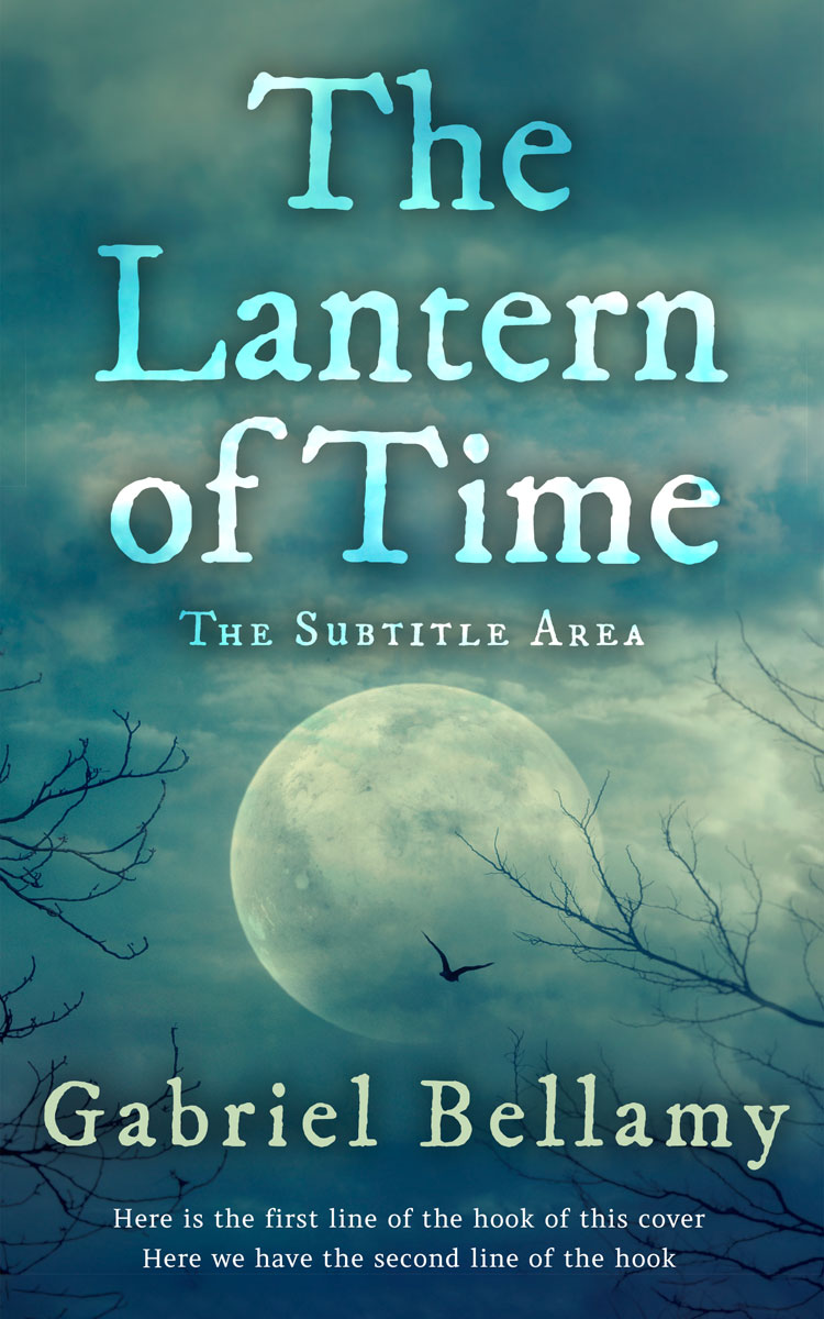 2D view of Premade Horror Book Cover - Faded Jade