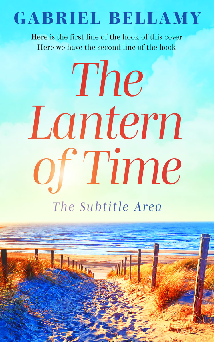 2D view of Iceberg #25890 - Premade Literary Fiction Book Cover