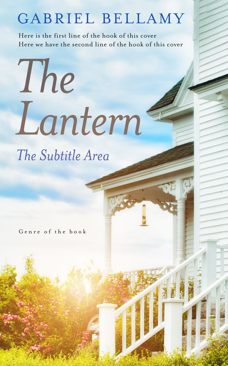 2D view of Geyser #25896 - Premade Literary Fiction Book Cover