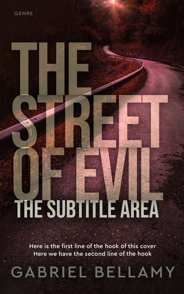 2D view of Gondola #25899 - Premade Mystery & Thriller & Suspense Book Cover