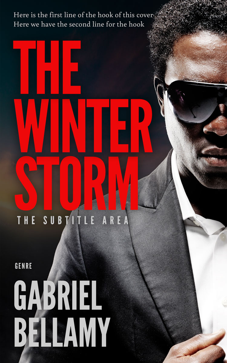 2D view of Premade Mystery & Thriller & Suspense Book Cover - Sunglo