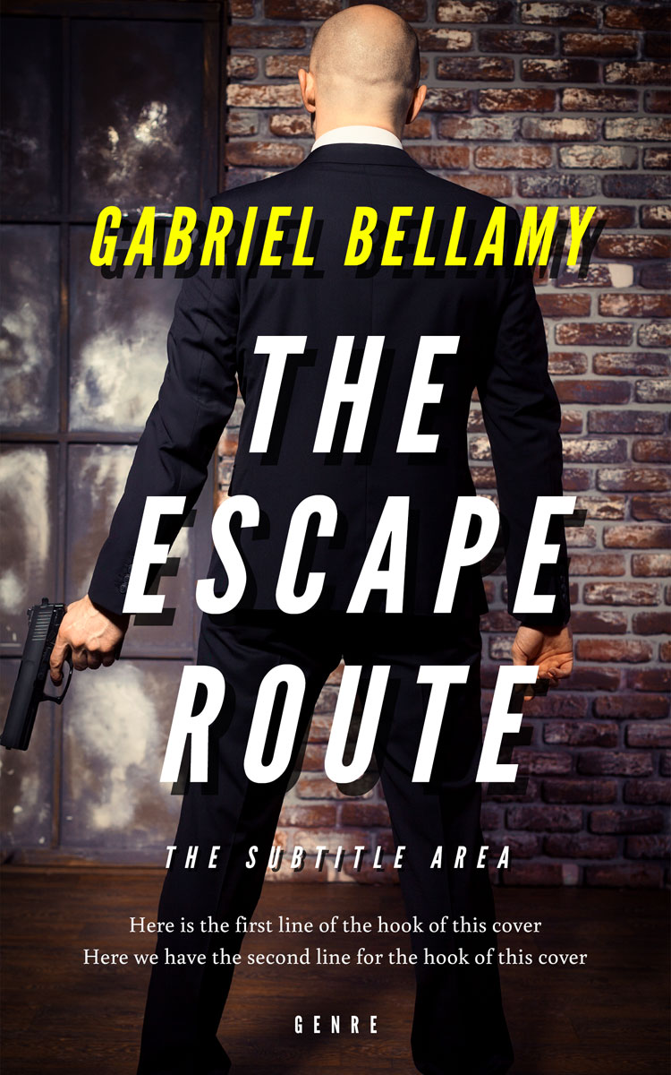 2D view of Thunder #25925 - Premade Mystery & Thriller & Suspense Book Cover