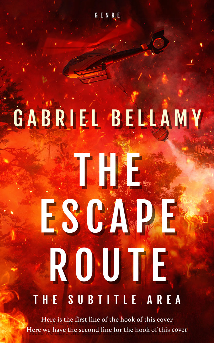 2D view of Totem Pole #25929 - Premade Action & Adventure Book Cover