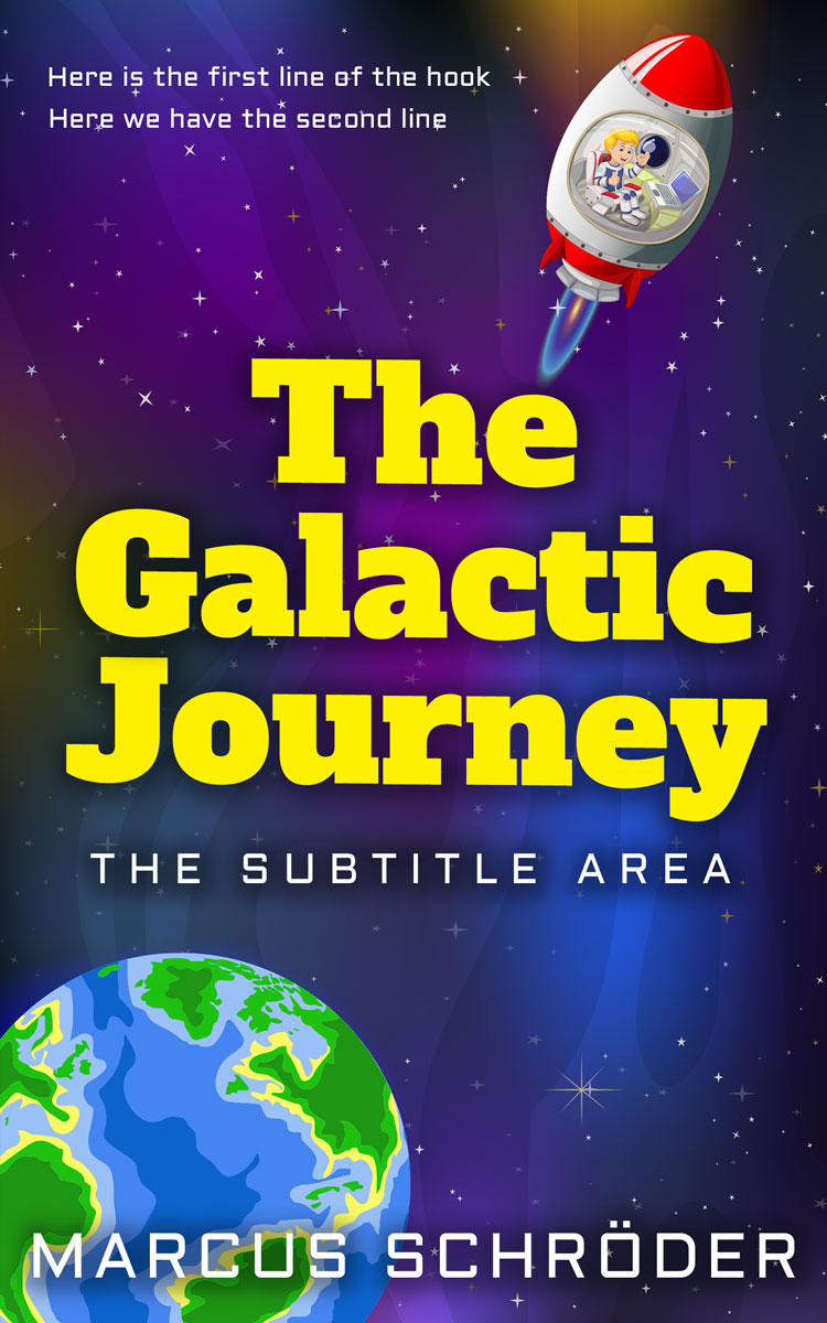 2D view of Jacarta #25947 - Premade Science Fiction Book Cover