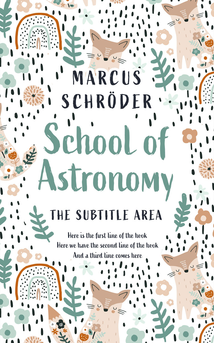 2D view of Pearl Bush #25955 - Premade Nature Book Cover