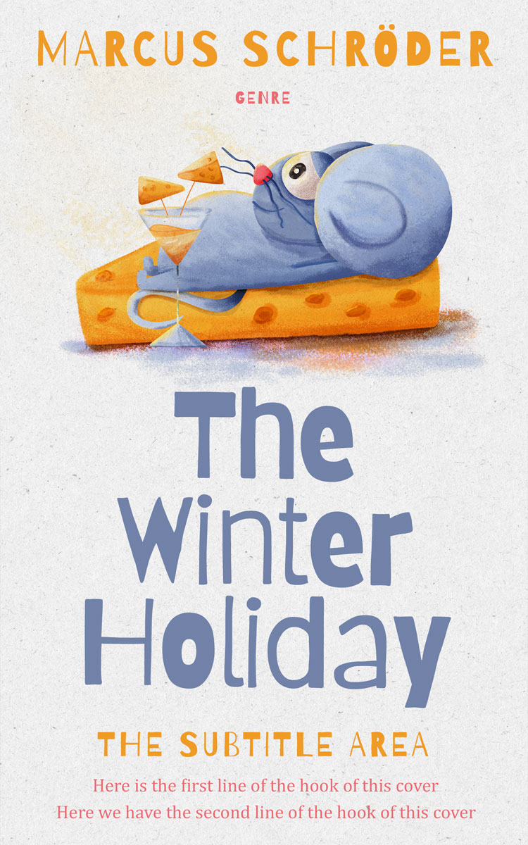 2D view of Bon Jour #25960 - Premade Children's Book Cover