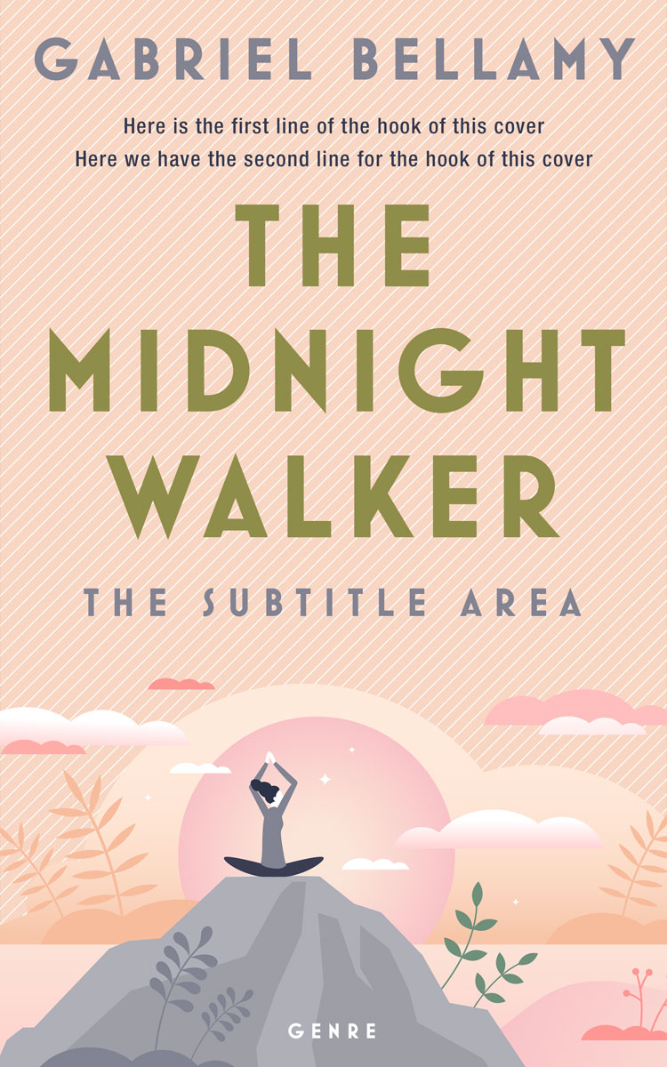 2D view of Albescent White #26021 - Premade Health & Mind & Body Book Cover