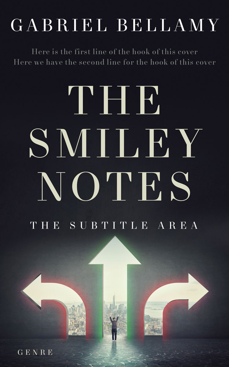 2D view of Premade Self-Improvement & Self-Help Book Cover - Shark