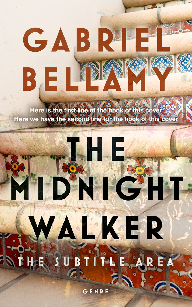 2D view of Premade Literary Fiction Book Cover - Bone