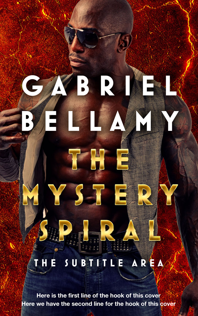 2D view of Premade Erotica Book Cover - Gondola