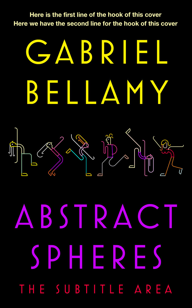 2D view of Premade Music Book Cover - Black