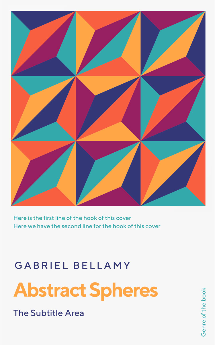 2D view of Eminence #26068 - Premade Business Book Cover