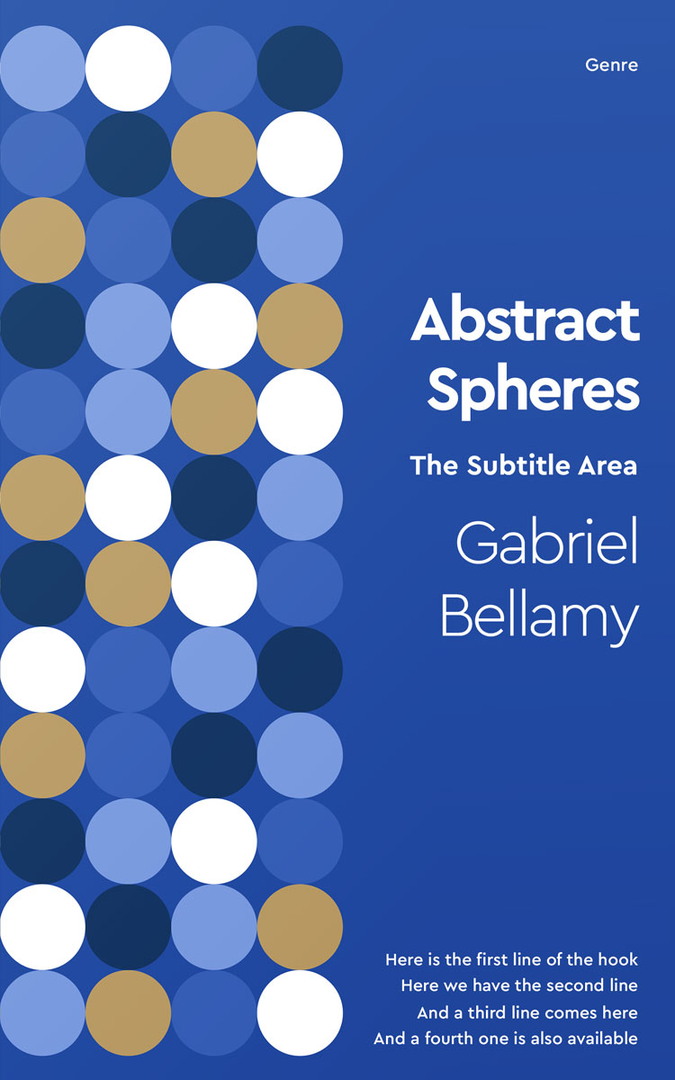 2D view of St Tropaz #26072 - Premade Business Book Cover