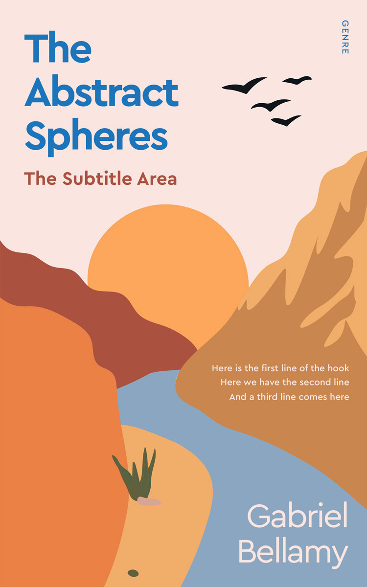 2D view of Bone #26075 - Premade Abstract Book Cover