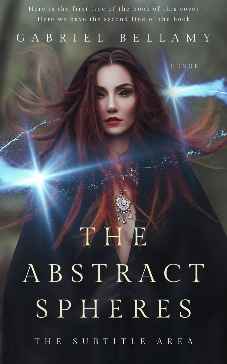 2D view of Ship Gray #26109 - Premade Fantasy Book Cover