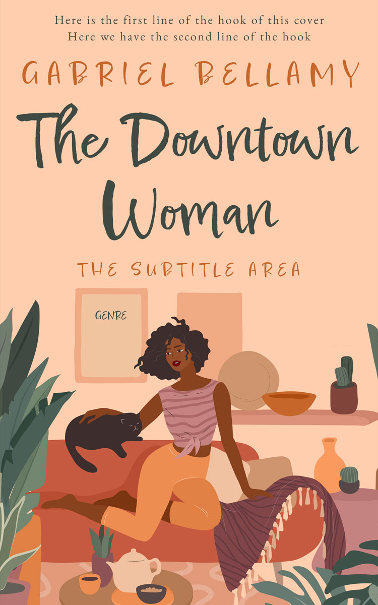 2D view of Manhattan #26141 - Premade Teen & Young Adult Book Cover