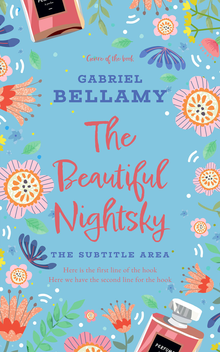 2D view of Bermuda #26146 - Premade Chick Lit Book Cover