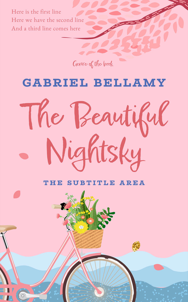 2D view of Premade Literary Fiction Book Cover - We Peep