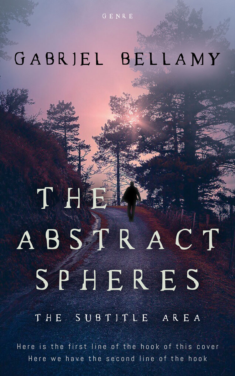 2D view of Ebony Clay #26163 - Premade Mystery & Thriller & Suspense Book Cover