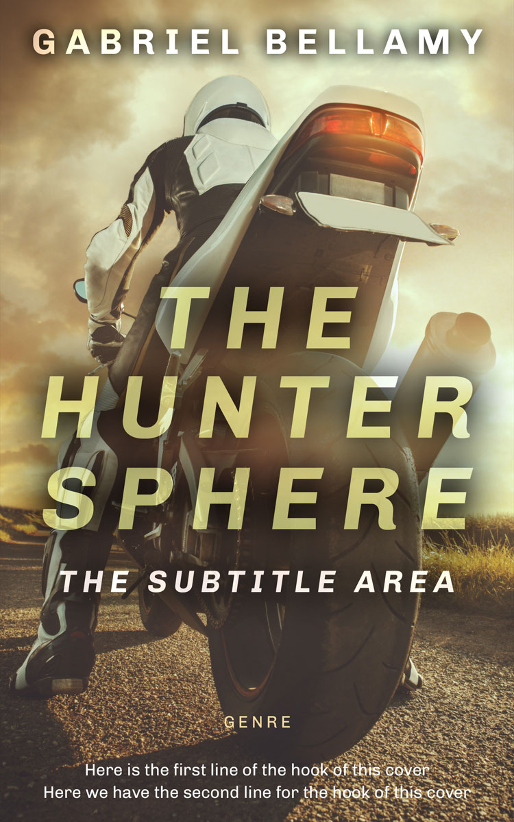 2D view of Mondo #26172 - Premade Action & Adventure Book Cover | BookCoverZone