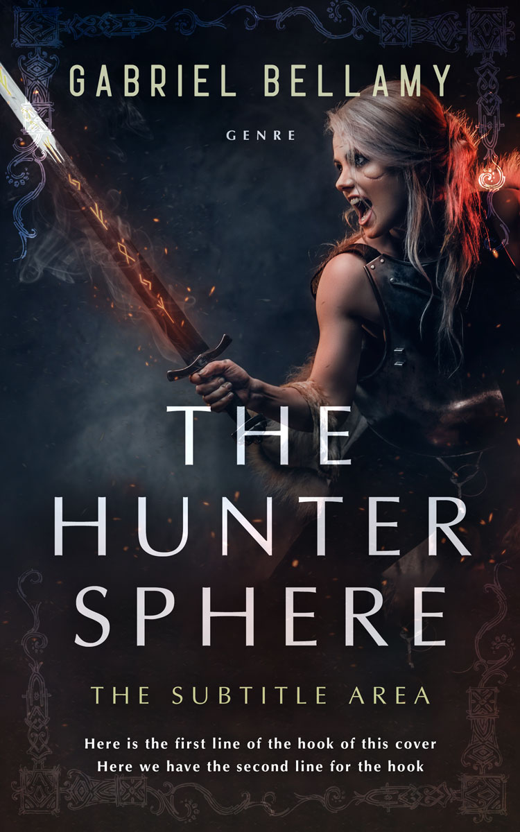 2D view of Shark #26184 - Premade Historical Book Cover