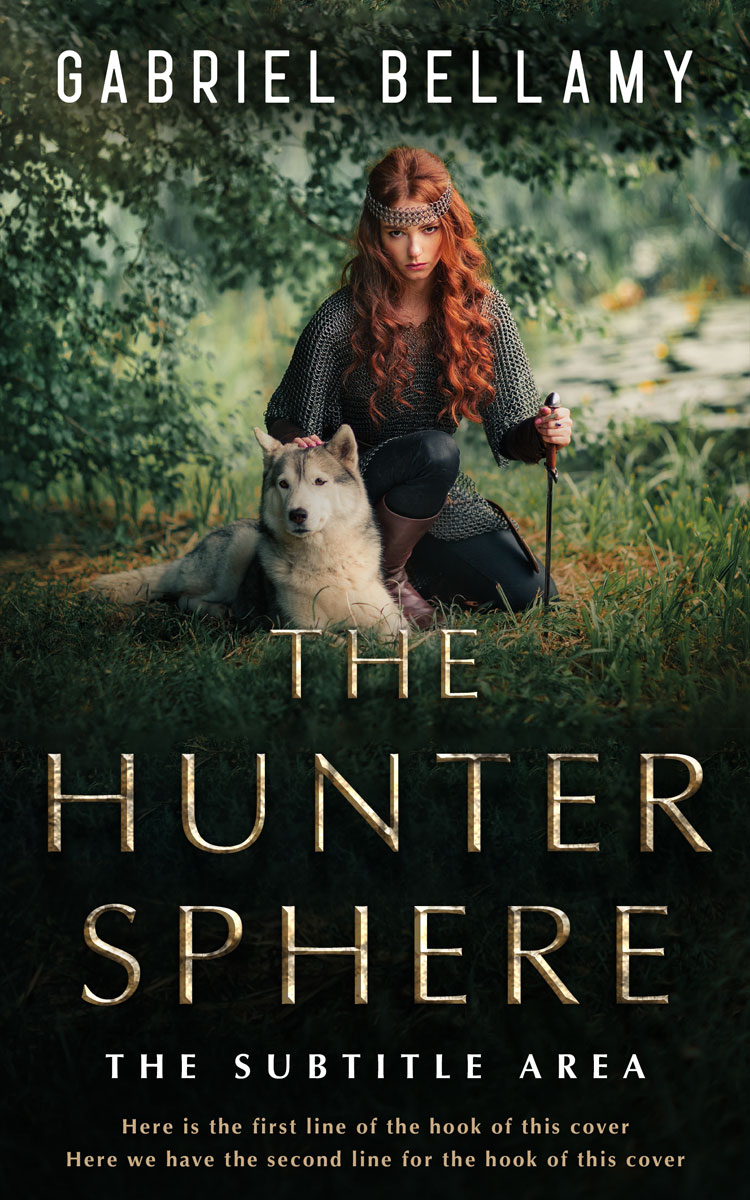 3D mockup of Log Cabin #26195 - Premade Fantasy Book Cover | BookCoverZone