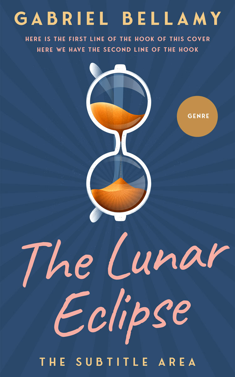 2D view of Premade Chick Lit Book Cover - San Juan