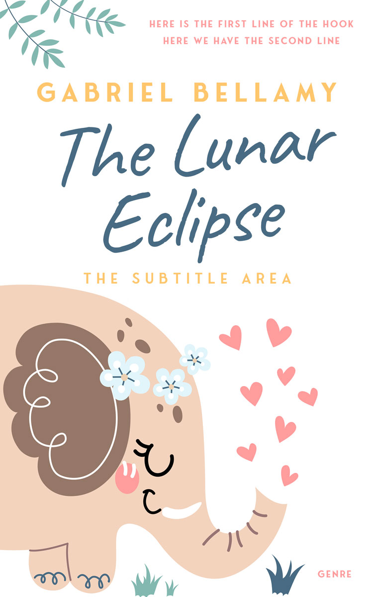 2D view of Almond #26249 - Premade Teen & Young Adult Book Cover