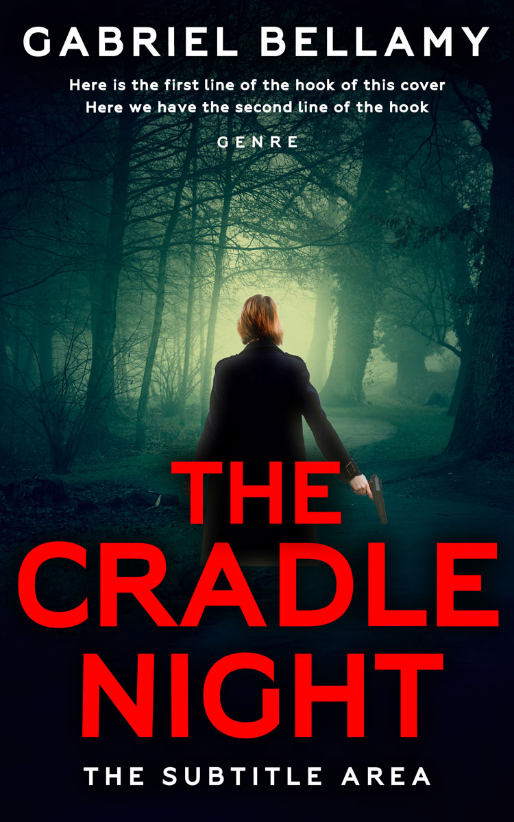 2D view of Cinnabar #26262 - Premade Mystery & Thriller & Suspense Book Cover