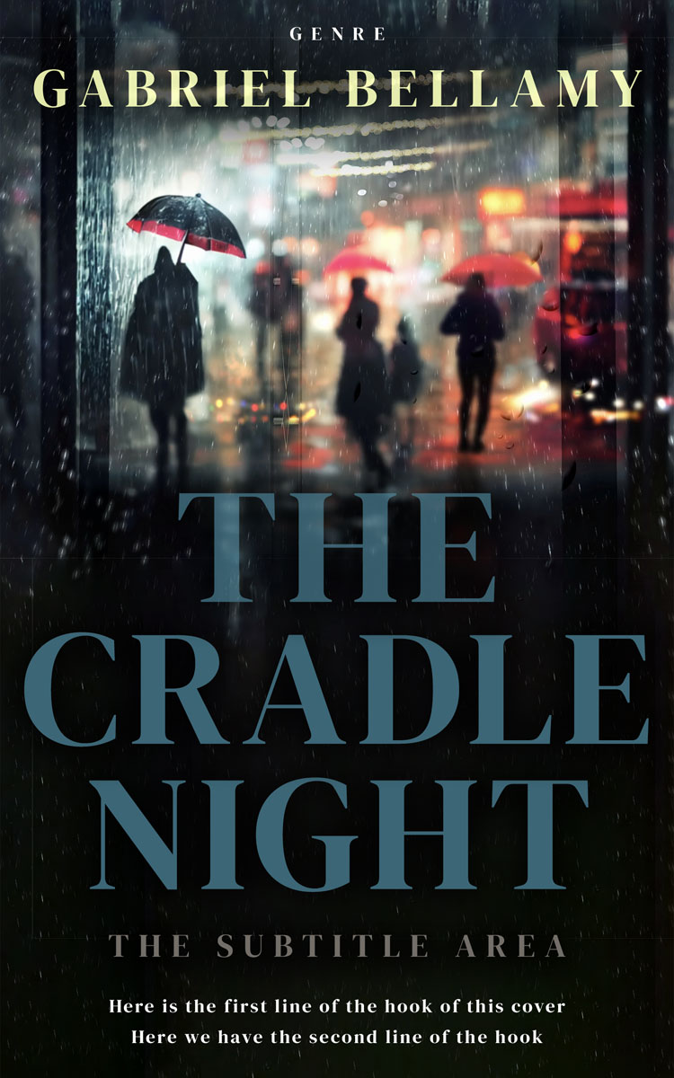 2D view of Woodsmoke #26279 - Premade Mystery & Thriller & Suspense Book Cover