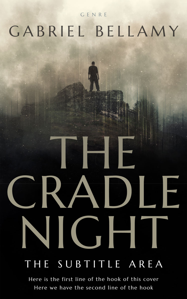 2D view of Log Cabin #26283 - Premade Apocalyptica Book Cover