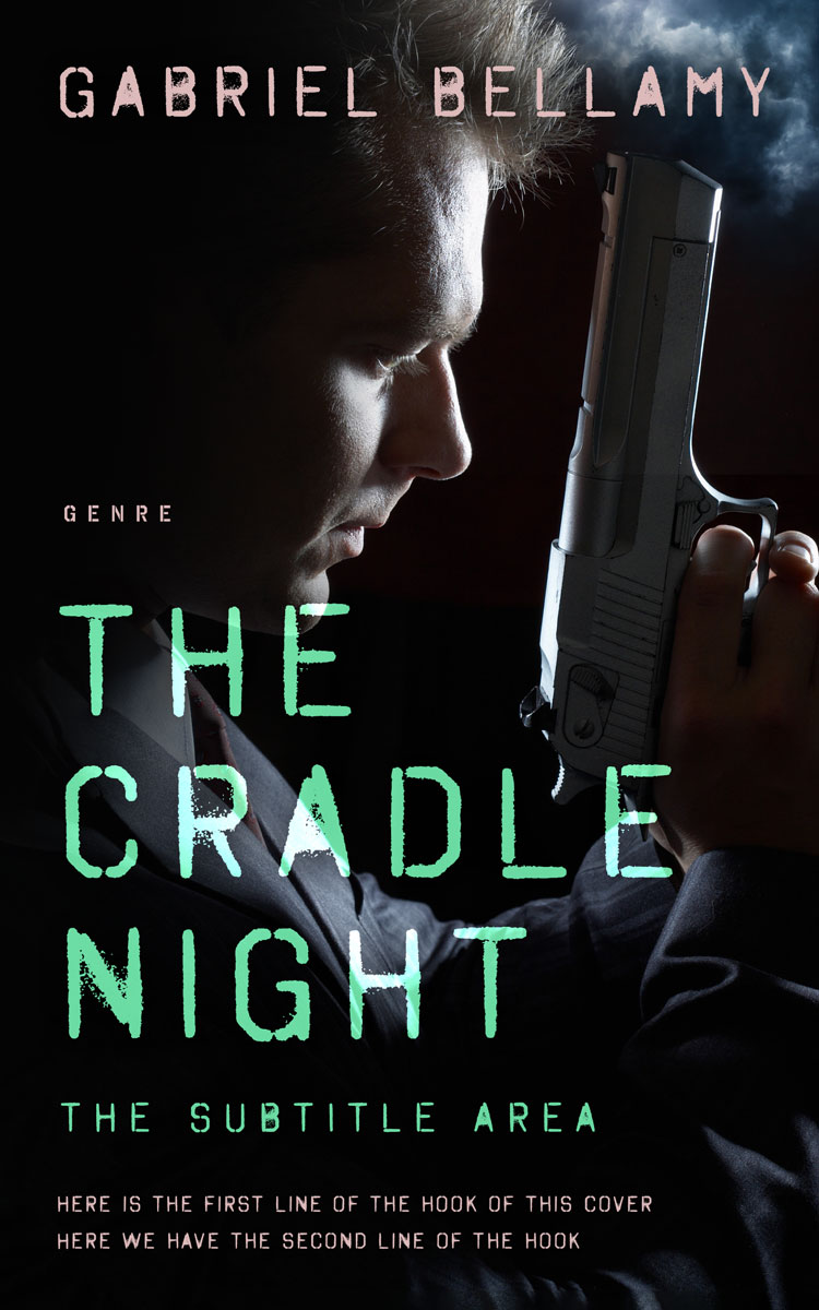 2D view of Cod Gray #26306 - Premade Mystery & Thriller & Suspense Book Cover