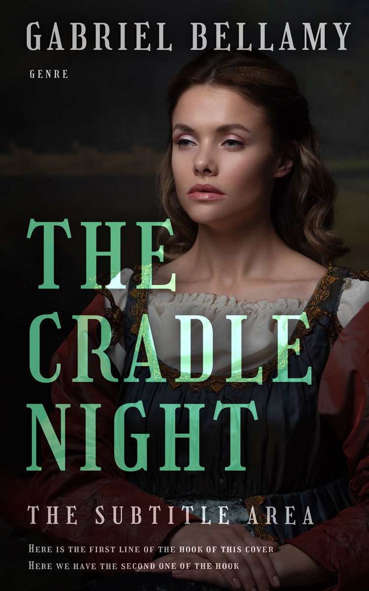 2D view of Cocoa Brown #26317 - Premade Historical Book Cover