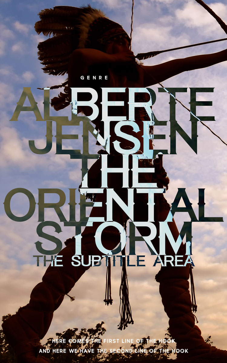 2D view of Pink Swan #26338 - Premade Teen & Young Adult Book Cover