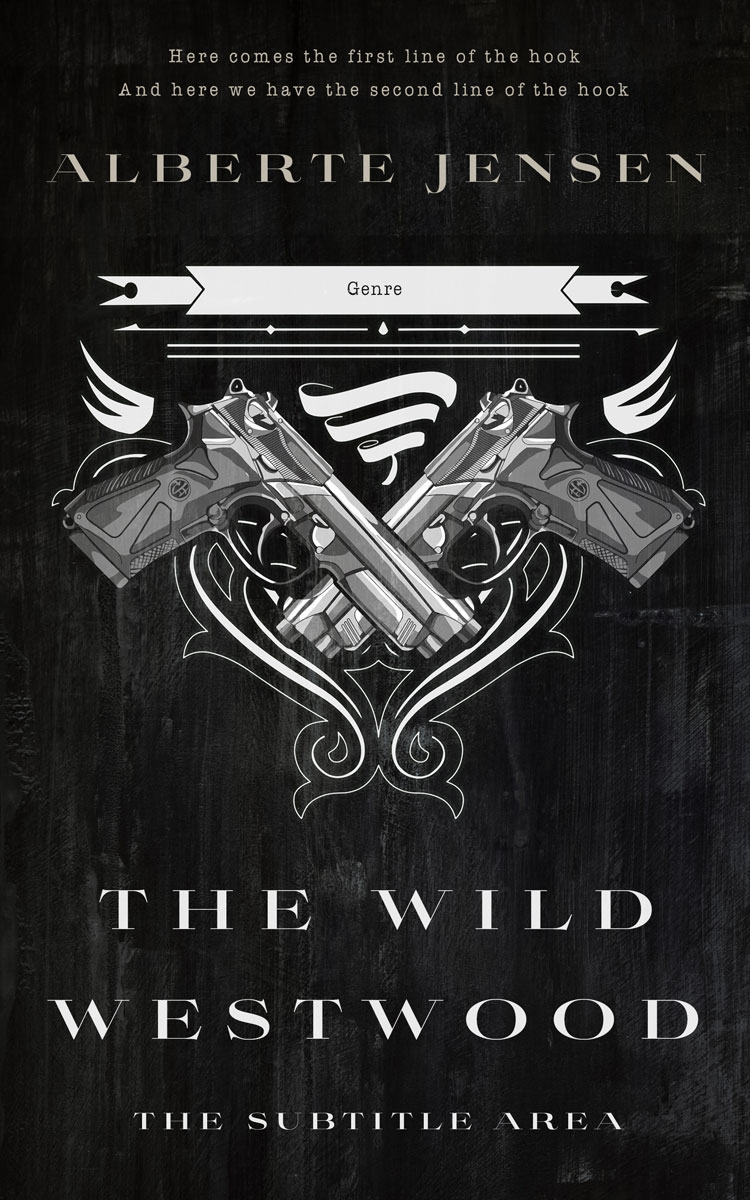 2D view of Cod Gray #26341 - Premade Horror Book Cover