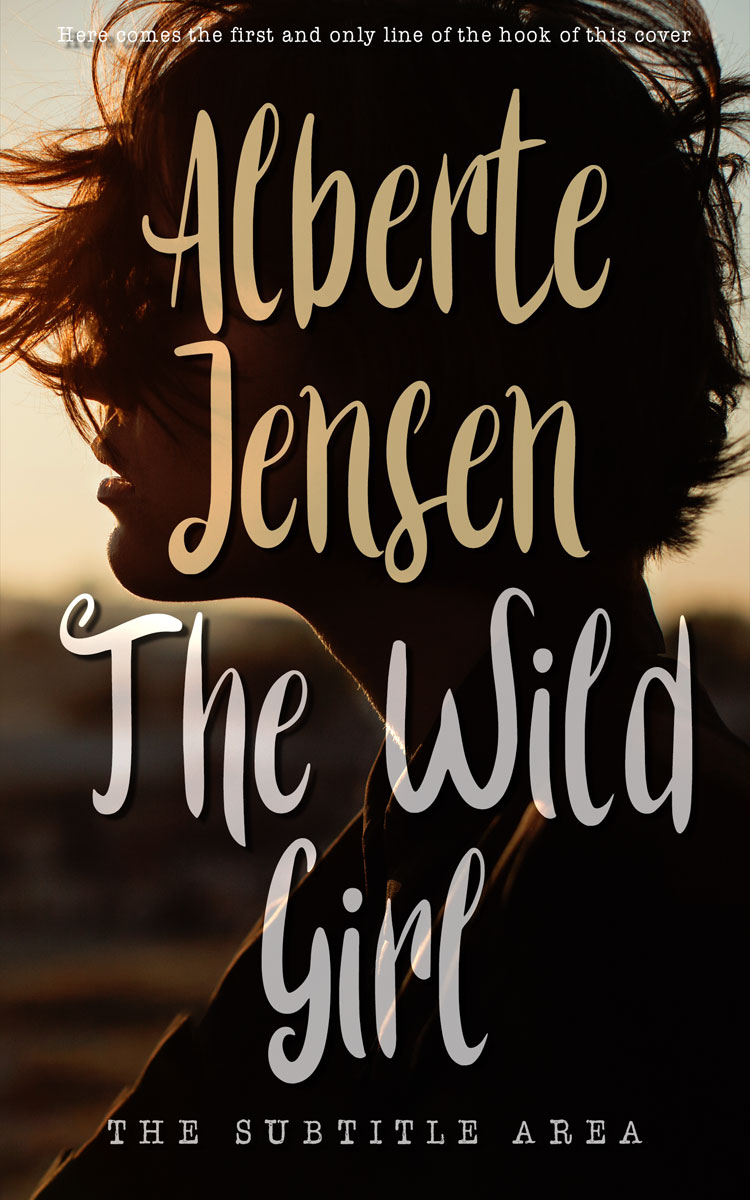 2D view of Premade Teen & Young Adult Book Cover - Night Rider