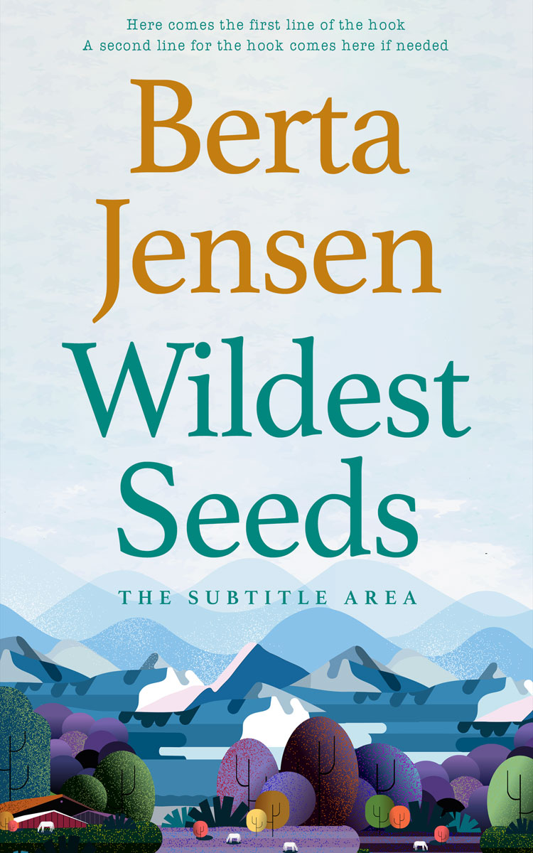 2D view of Premade Literary Fiction Book Cover - Cello