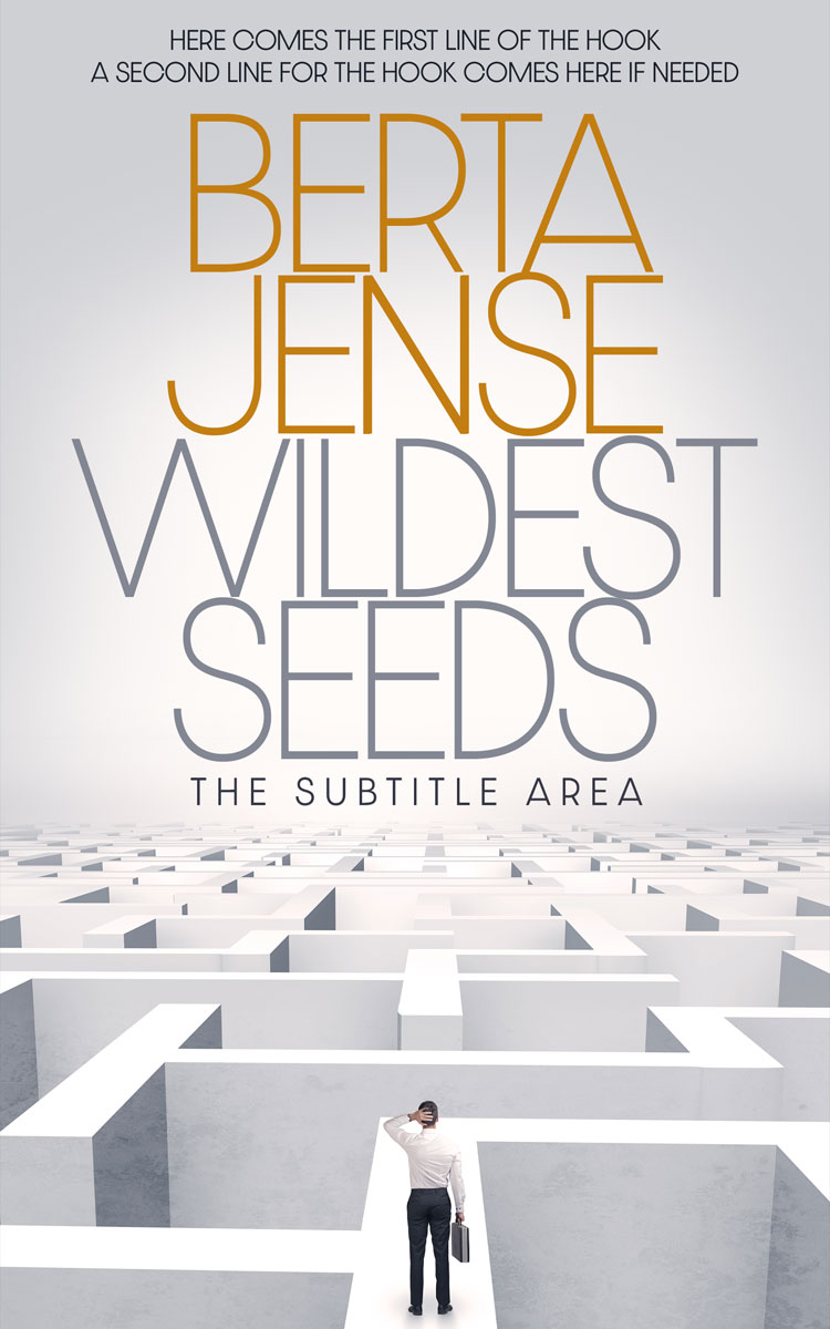 2D view of Iron #26387 - Premade Self-Improvement & Self-Help Book Cover