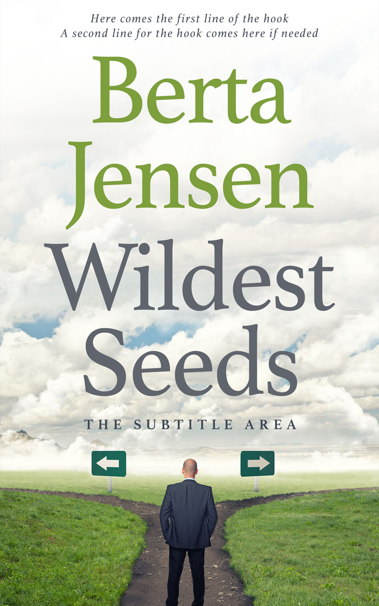 2D view of Premade Business Book Cover - Axolotl